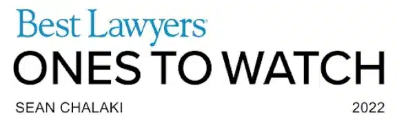 Sean Chalaki - Best Lawyers Ones to Watch 2022
