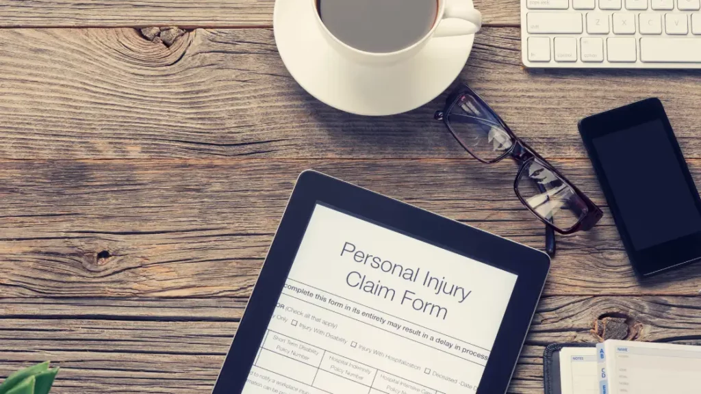 personal injury form